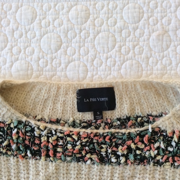 Anthropologie Le Fee Verte Sweater - Picture 3 of 4